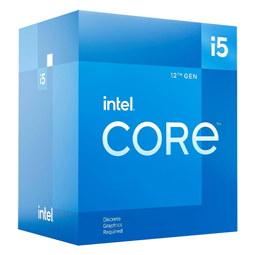 Intel 12th Gen Core i5-12400F LGA 1700 Dual Channel DDR5-4800 Memory, 3.6 GHz P-Core Clock Speed, 18MB Cache Memory Alder Lake Tray Processor