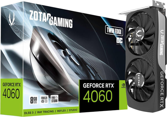 Zotac GAMING GeForce RTX 4060 Twin Edge NVIDIA 8 GB GDDR6